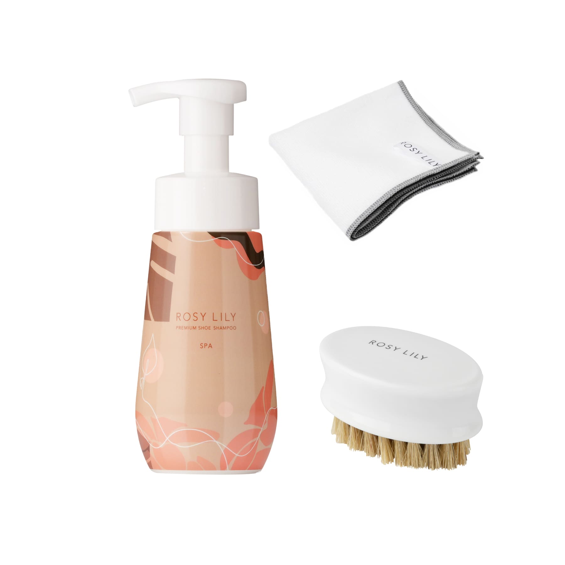 ROSY LILY Shampoo Brush Set