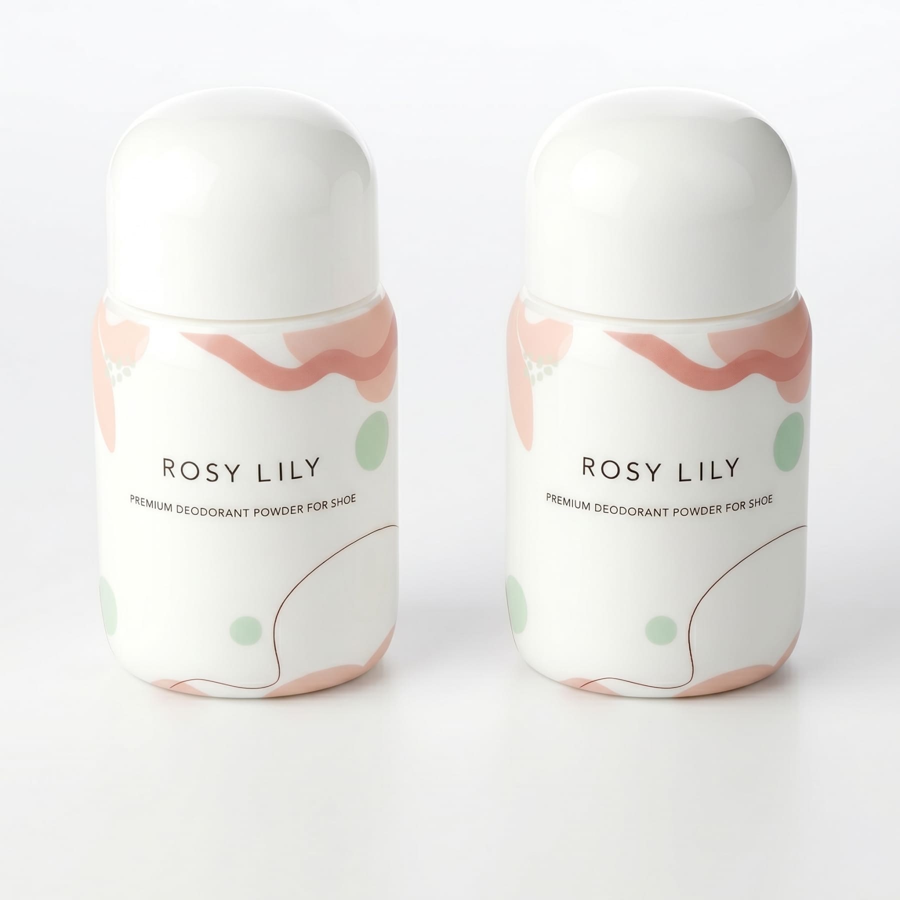 靴の消臭パウダー 2個セット